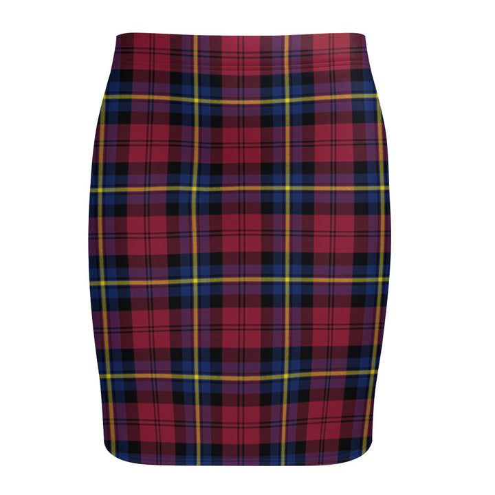 Aitken Modern Tartan Fitted Skirt