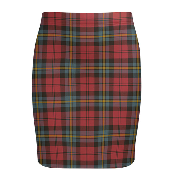 Aitken Weathered Tartan Fitted Skirt