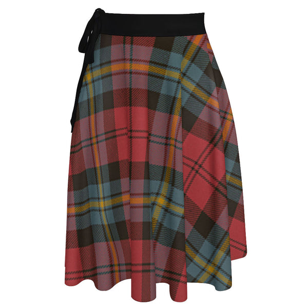 Aitken Weathered Tartan Wrap Skirt