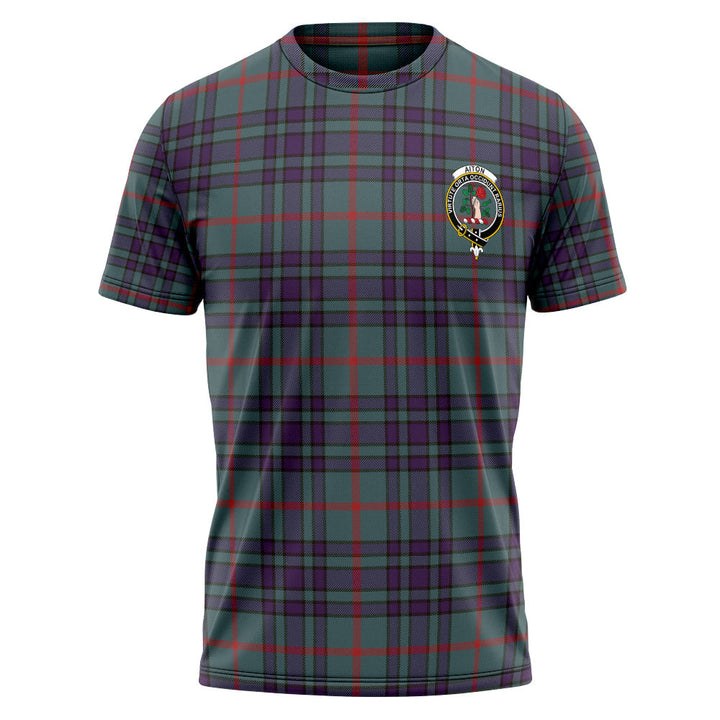Aiton Weathered Clan Badge Tartan T-Shirt