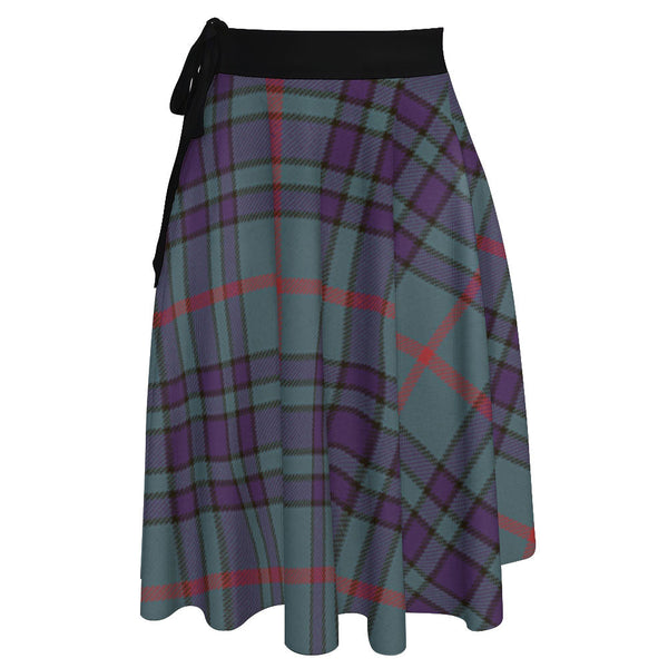 Aiton Weathered Tartan Wrap Skirt