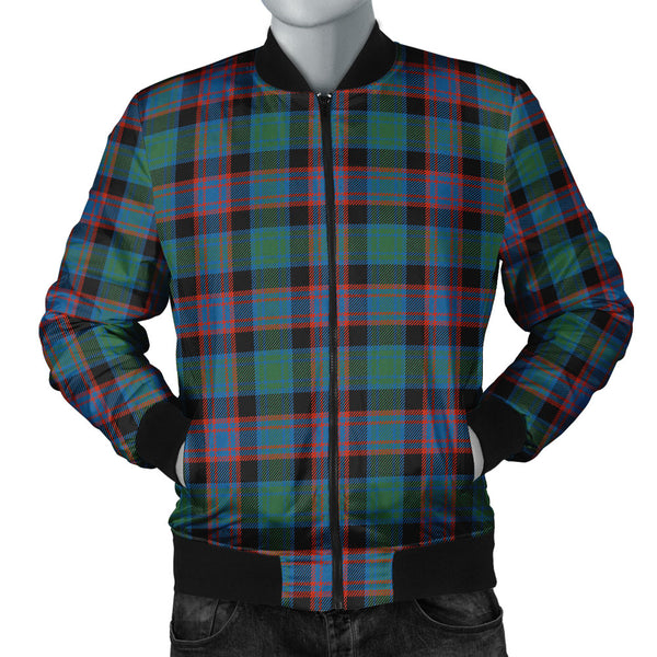 Alexander Hunting Ancient Clan Badge Tartan Bomber Jacket