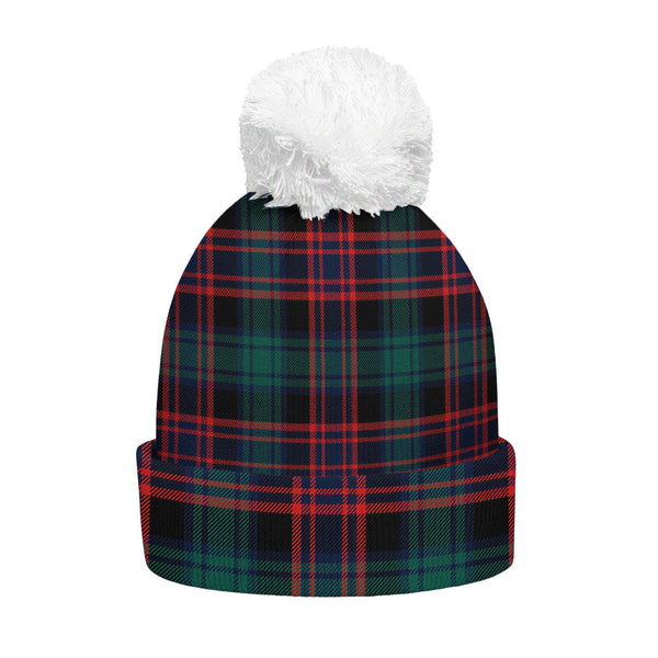 Alexander Hunting Modern Clan Badge Tartan Bobble Beanie Hat