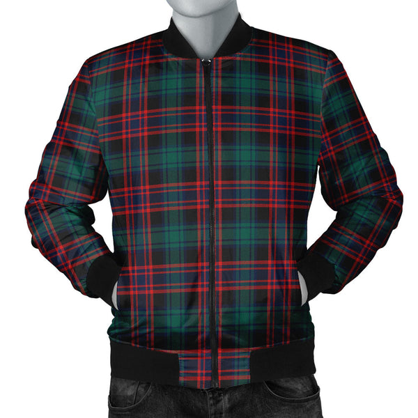 Alexander Hunting Modern Clan Badge Tartan Bomber Jacket