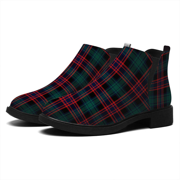 Alexander Hunting Modern Tartan Flat Ankle Boots
