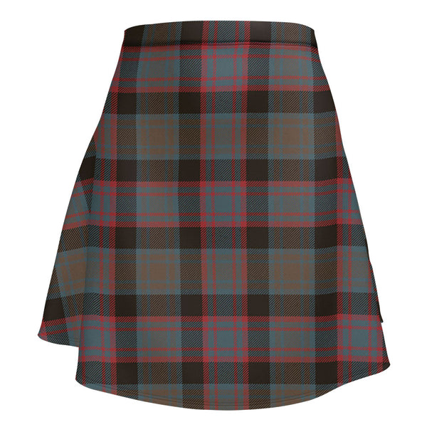 Alexander Hunting Weathered Clan Badge Tartan Flared Skirt