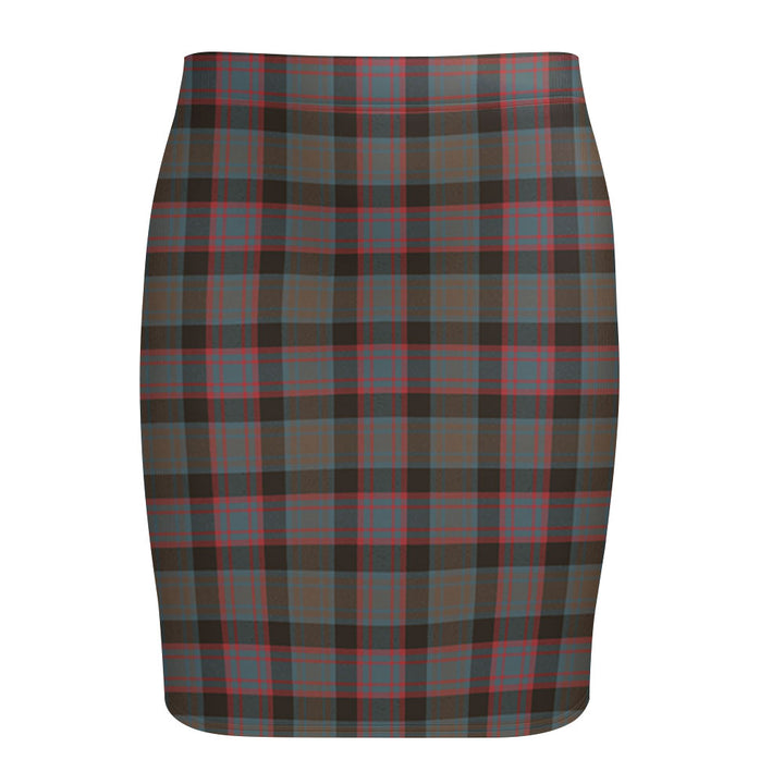 Alexander Hunting Weathered Tartan Fitted Skirt