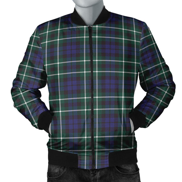 Allardice Clan Badge Tartan Bomber Jacket