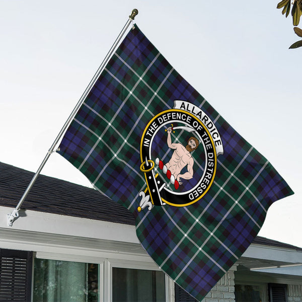 Allardice Clan Badge Tartan House Flag