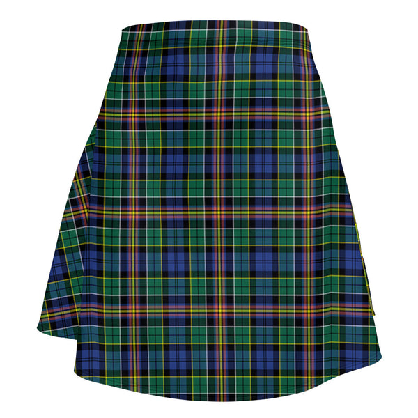 Allison Clan Badge Tartan Flared Skirt