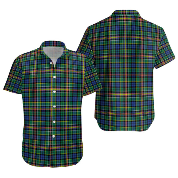 Allison Clan Badge Tartan Short Sleeve Shirt