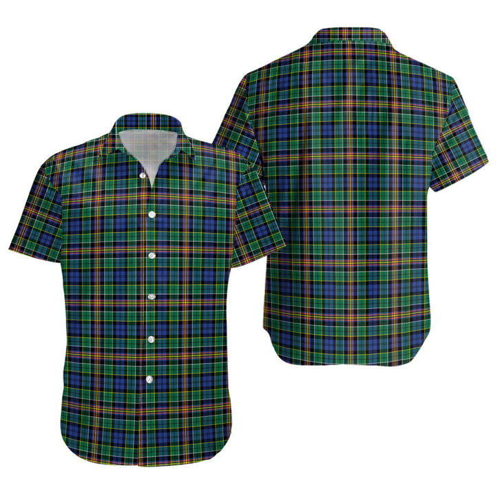 Allison Clan Badge Tartan Short Sleeve Shirt
