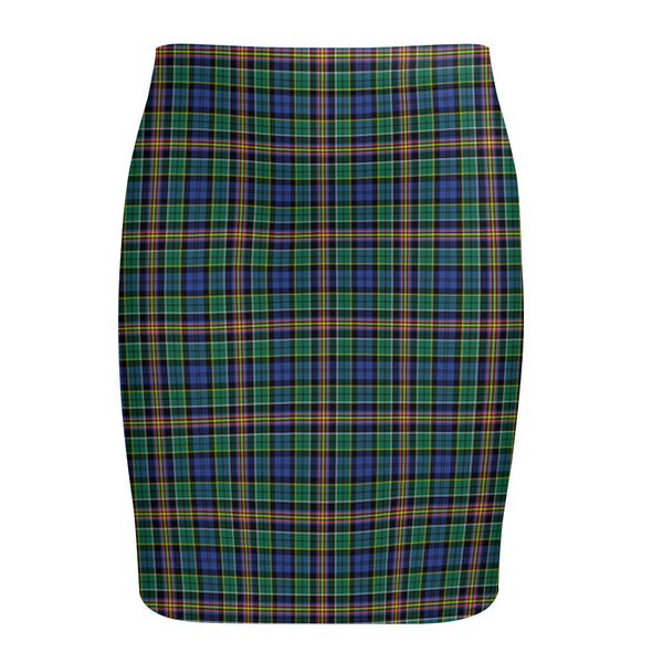 Allison Tartan Fitted Skirt