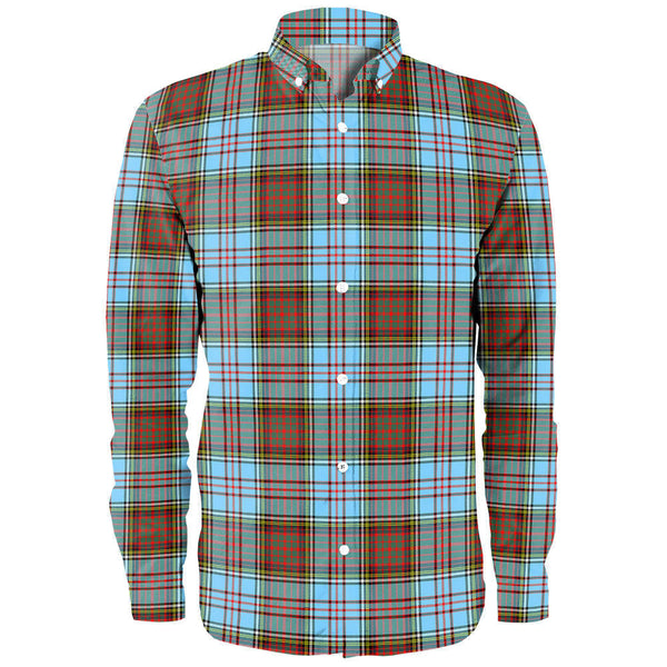 Anderson Ancient Clan Badge Tartan Long Sleeve Shirt