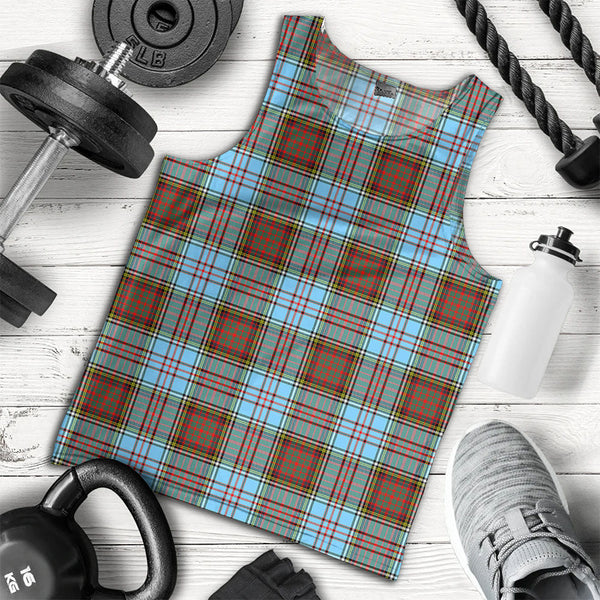 Anderson Ancient Clan Badge Tartan Men Tank Top