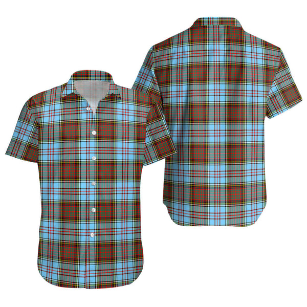 Anderson Ancient Clan Badge Tartan Short Sleeve Shirt