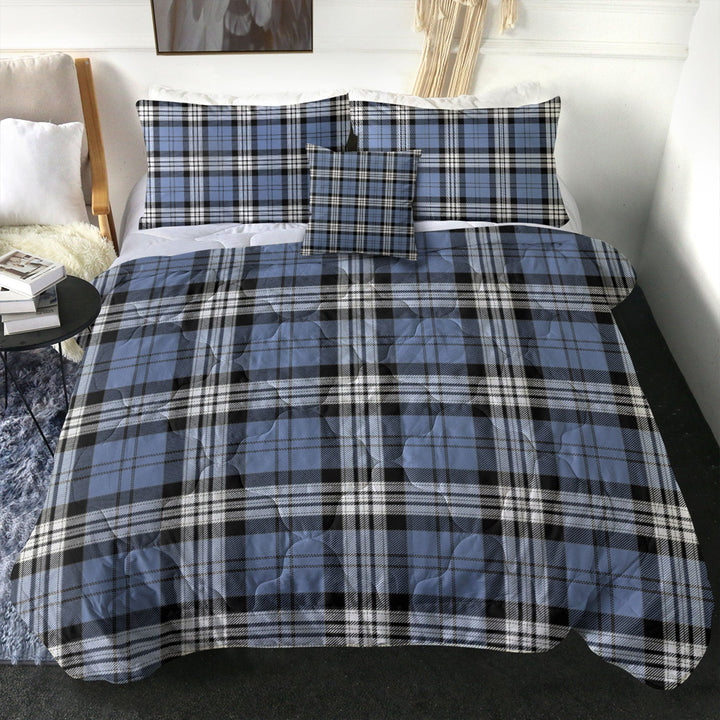 Anderson Blue Ancient Tartan Comforter