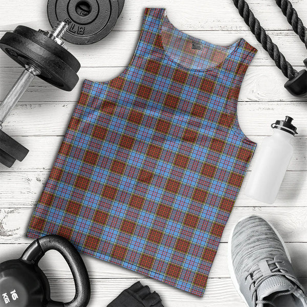 Anderson Modern Clan Badge Tartan Men Tank Top