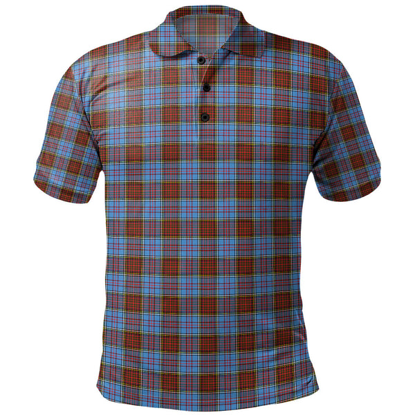 Anderson Modern Clan Badge Tartan Polo Shirt