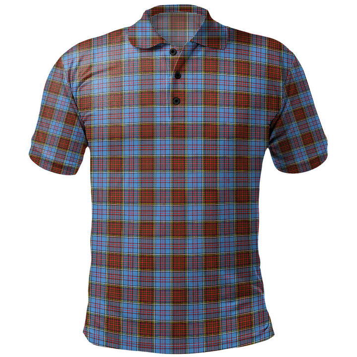 Anderson Modern Clan Badge Tartan Polo Shirt