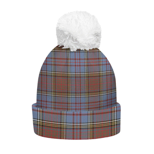 Anderson Weathered Clan Badge Tartan Bobble Beanie Hat
