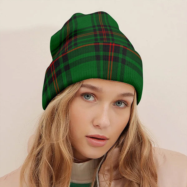 Anstruther Clan Badge Tartan Knitted Beanie