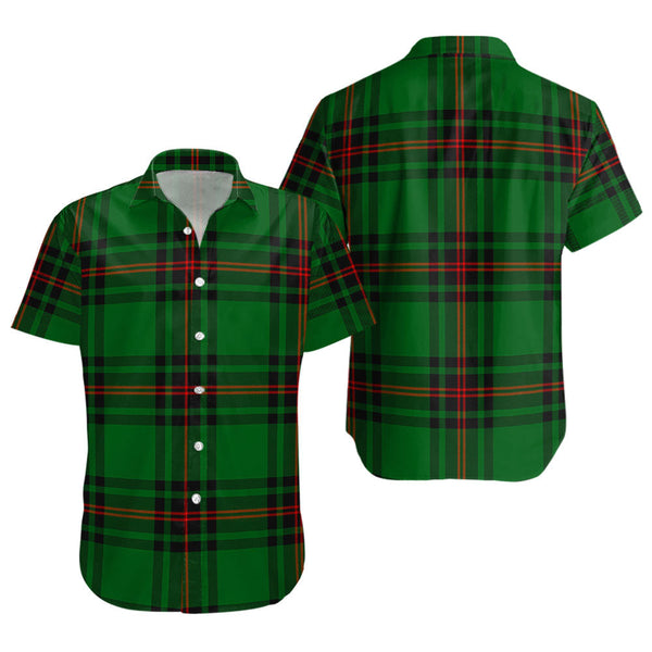 Anstruther Clan Badge Tartan Short Sleeve Shirt