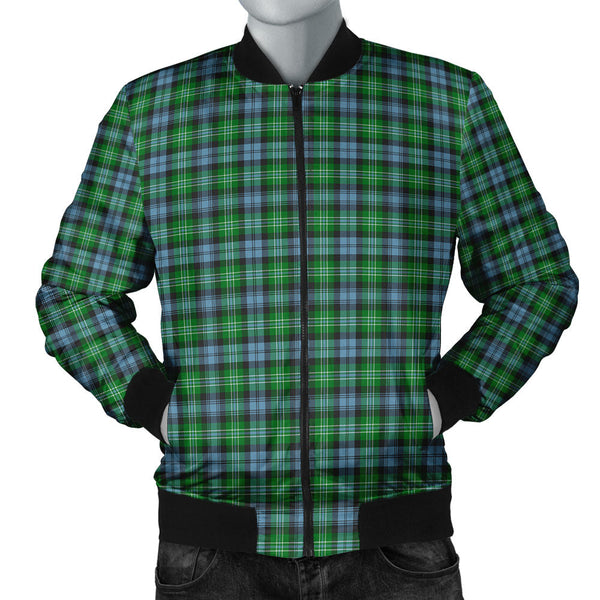 Arbuthnot Ancient Clan Badge Tartan Bomber Jacket