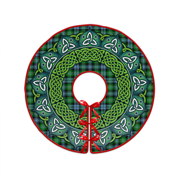 Arbuthnot Ancient Clan Badge Tartan Christmas Tree Skirt Heritage Holiday Decor