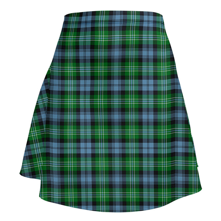 Arbuthnot Ancient Clan Badge Tartan Flared Skirt