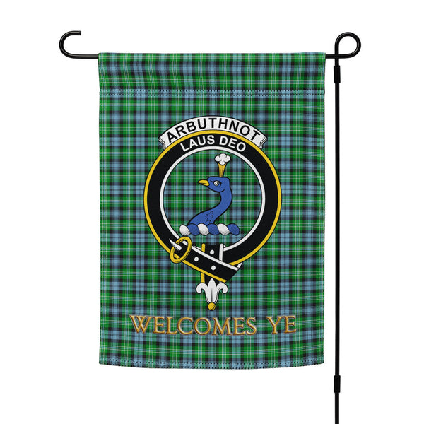 Arbuthnot Ancient Clan Badge Tartan Garden Flag