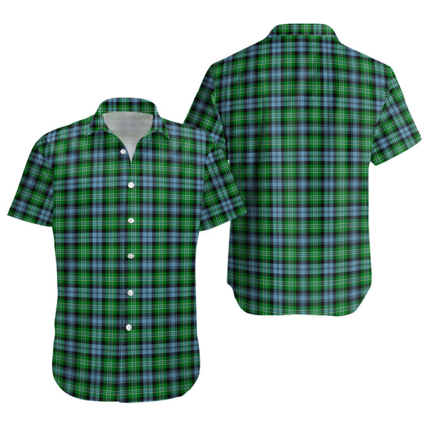 Arbuthnot Ancient Clan Badge Tartan Short Sleeve Shirt