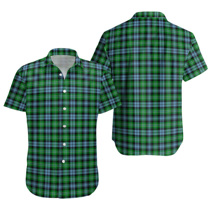 Arbuthnot Ancient Clan Badge Tartan Short Sleeve Shirt