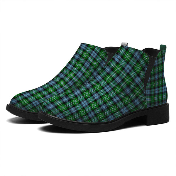 Arbuthnot Ancient Tartan Flat Ankle Boots