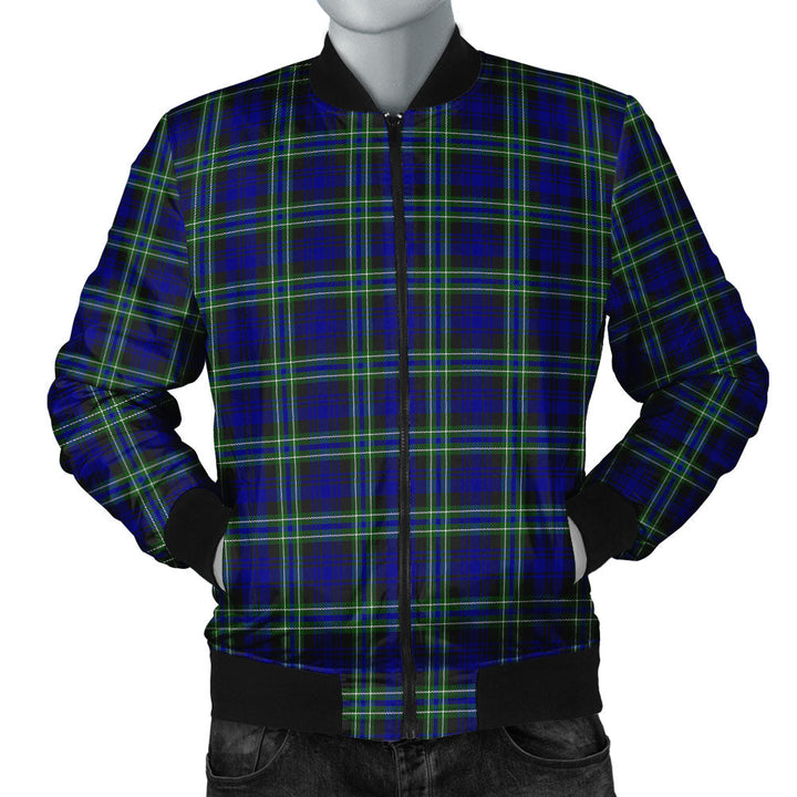 Arbuthnot Modern Clan Badge Tartan Bomber Jacket