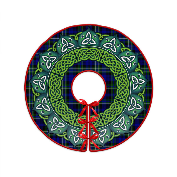 Arbuthnot Modern Clan Badge Tartan Christmas Tree Skirt Heritage Holiday Decor