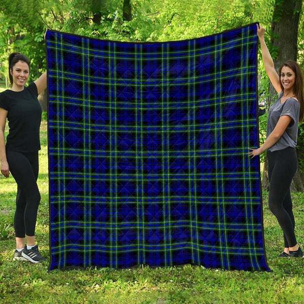 Arbuthnot Modern Clan Badge Tartan Premium Quilt