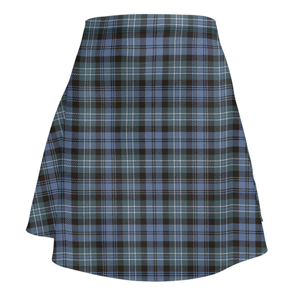 Arbuthnot Weathered Clan Badge Tartan Flared Skirt