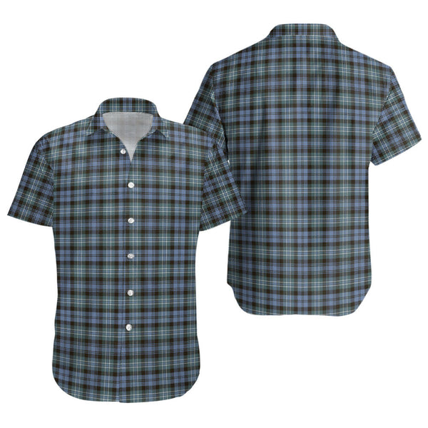 Arbuthnot Weathered Clan Badge Tartan Short Sleeve Shirt