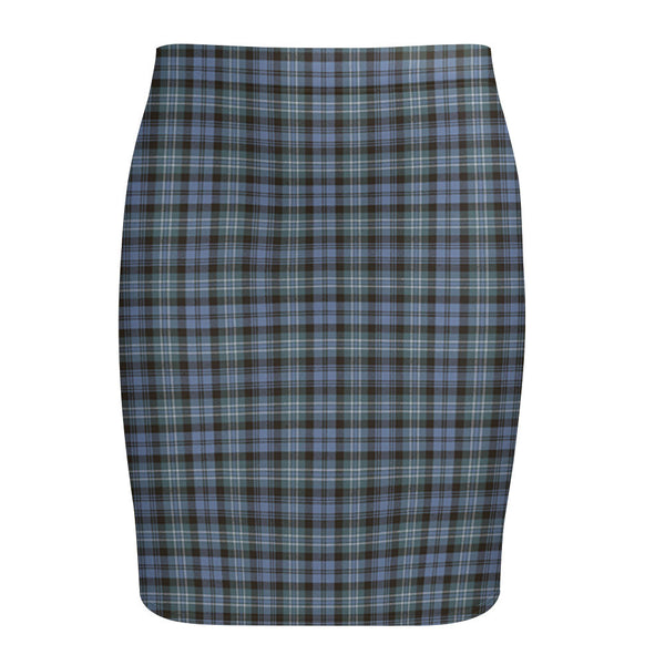 Arbuthnot Weathered Tartan Fitted Skirt