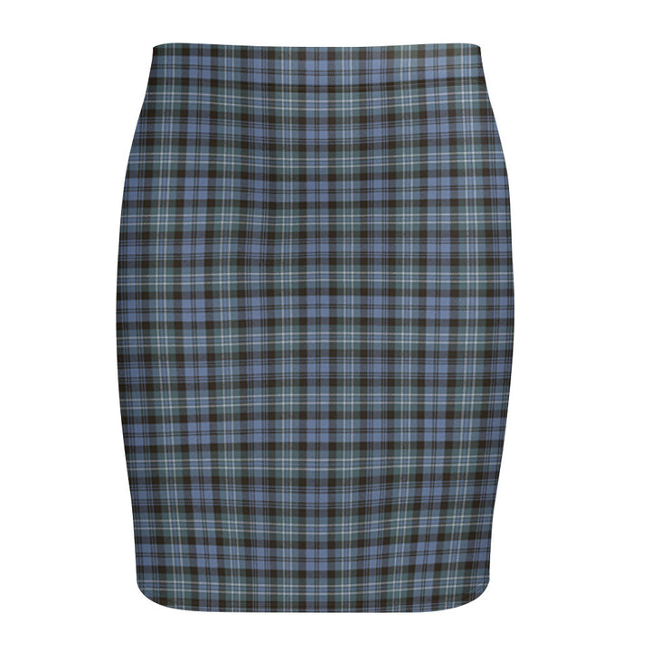 Arbuthnot Weathered Tartan Fitted Skirt