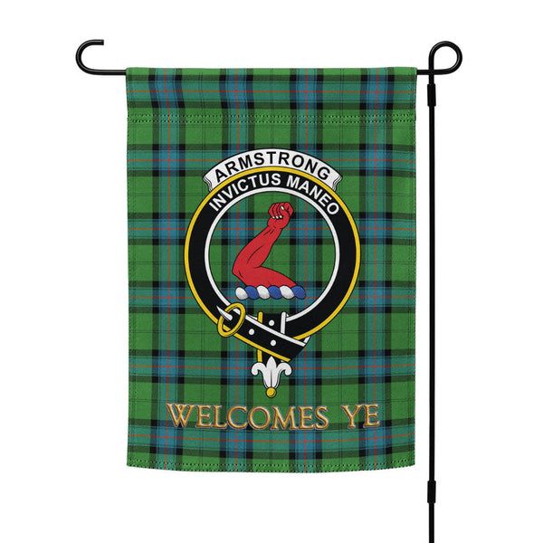 Armstrong Ancient Clan Badge Tartan Garden Flag