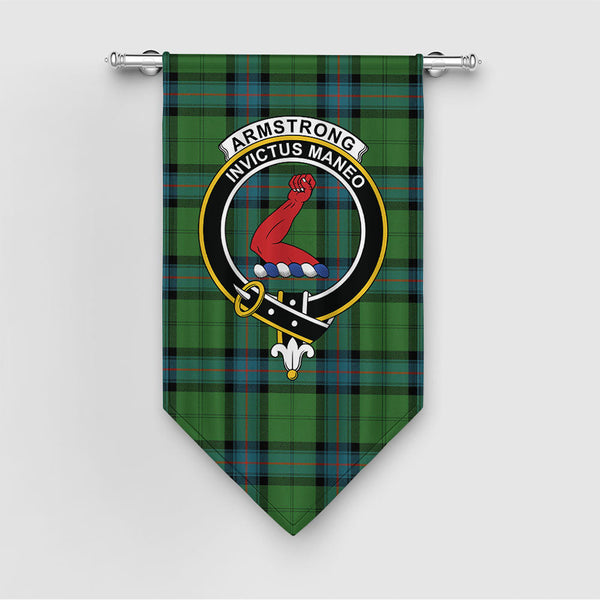 Armstrong Ancient Clan Badge Tartan Gonfalon