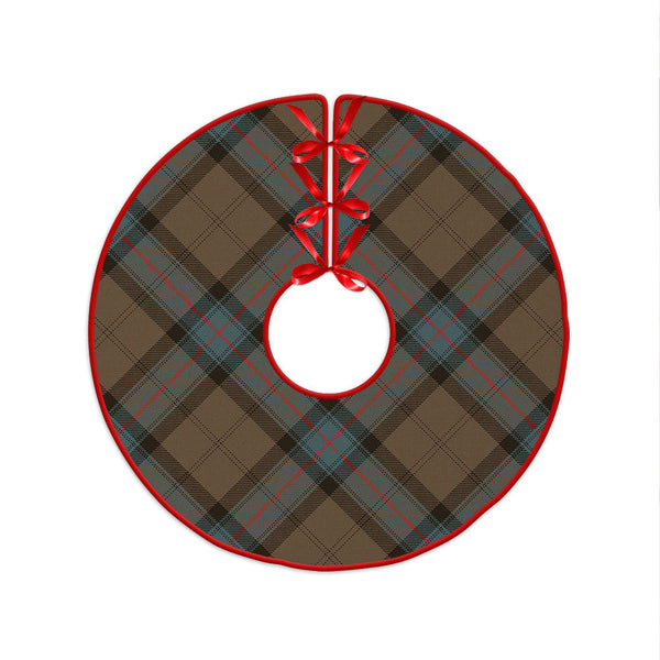 Armstrong Weathered Clan Badge Tartan Christmas Tree Skirt