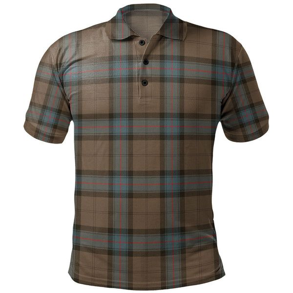 Armstrong Weathered Clan Badge Tartan Polo Shirt