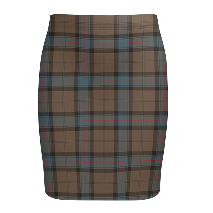 Armstrong Weathered Tartan Fitted Skirt