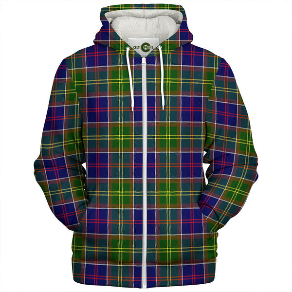 Arnott Clan Badge Tartan Sherpa Hoodie