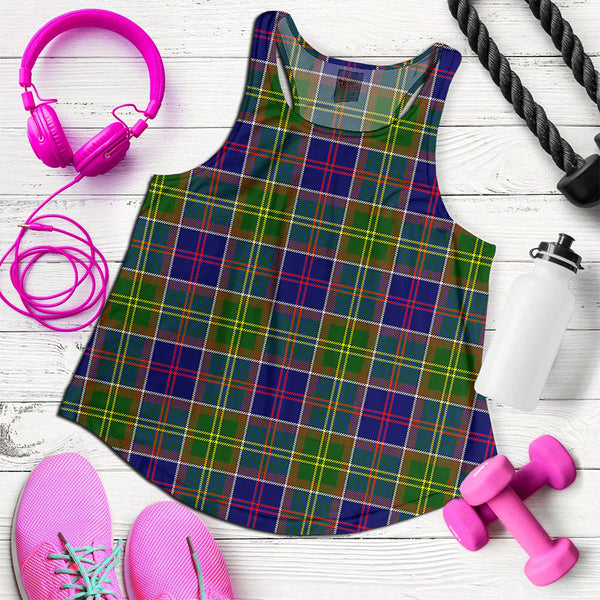 Arnott Clan Badge Tartan Women Racerback Tank Top