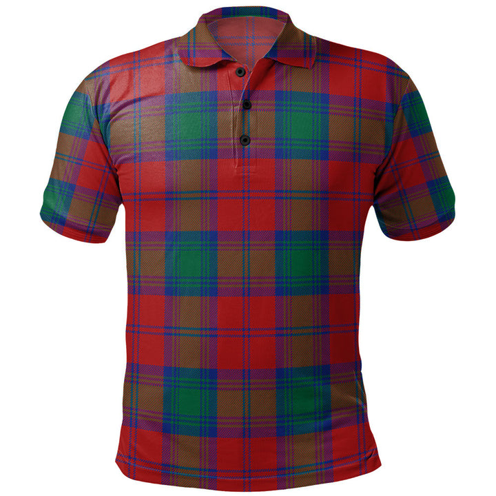 Auchinleck Clan Badge Tartan Polo Shirt