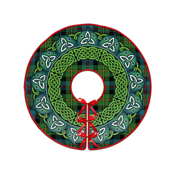 Baillie Ancient Clan Badge Tartan Christmas Tree Skirt Heritage Holiday Decor